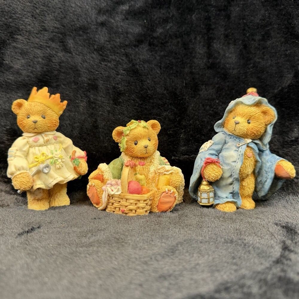CHERISHED TEDDIES "GLORIA GARLAND GABRIEL" CHRISTMAS CAROL COLLECTIBLE 614807
